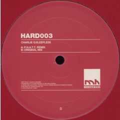 Charlie G - Charlie G - Sleepless - Monster Hard