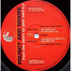Pouncy And Moore - Pouncy And Moore - From The Heart To Your Soul E.P. - Basic Traxx Recordings