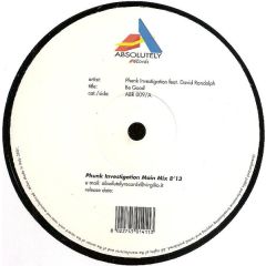 Phunk Investigation Feat. David Randolph - Phunk Investigation Feat. David Randolph - Be Good - Absolutely Records