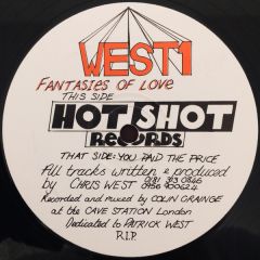 West 1 - West 1 - Fantasies Of Love - Hot Shot Records