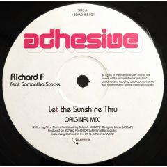 Richard F Feat Samantha Stocks - Samantha Stocks - Adhesive