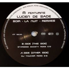 M Ft Lucien De Sade - M Ft Lucien De Sade - Soir - La Nuit (Remixes) - Maddog