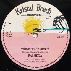 Rasheda - Rasheda - Thinking Of You - 	Kristal Beach Records