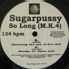 Sugarpussy - Sugarpussy - So Long (M.K.4) - Sugarpussy Records
