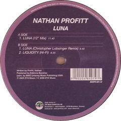 Nathan Profitt - Nathan Profitt - Luna - Progrez