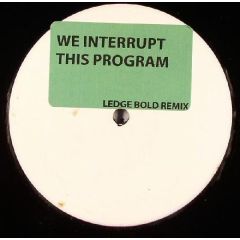 Coburn - Coburn - We Interrupt This Program (Remix) - White