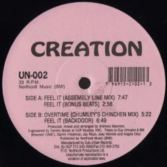 Creation - Creation - Feel It - Unclassified