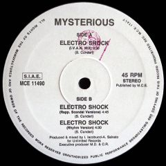 Mysterious - Mysterious - Electro Shock - Unlimited Records