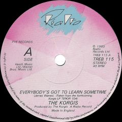 The Korgis - The Korgis - Everybody's Got To Learn Sometime - Rialto