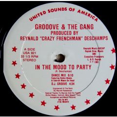 Grooove & The Gang - Grooove & The Gang - In The Mood To Party - United Sounds Of America