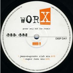 Katrina Vaughn - Katrina Vaughn - Deep Day - Worx Records