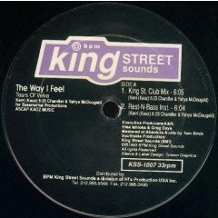 Tears Of Velva - Tears Of Velva - The Way I Feel - King Street