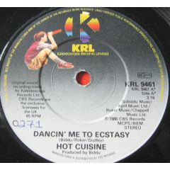 Hot Cuisine - Hot Cuisine - Dancin' Me To Ecs*asy - Kaleidoscope Records Limited