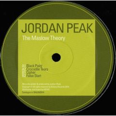Jordan Peak - Jordan Peak - The Maslow Theory - Balans Records