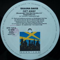 Shauna Davis - Shauna Davis - Get Away - Downtown