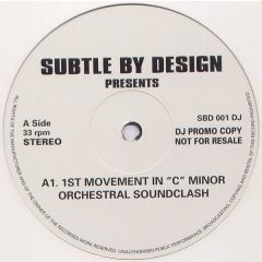 Subtle By Design - Subtle By Design - 1st Movement - White