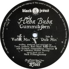 Huba Buba - Huba Buba - Gummibjorn - Black Jesus 