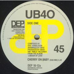 Ub40 - Ub40 - Cherry Oh Baby (Dub Mix) - Dep International