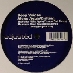 Deep Voices - Deep Voices - Alone Again - Adjusted