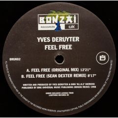 Yves Deruyter - Yves Deruyter - Feel Free - Bonzai Uk