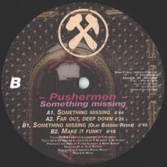 Pusherman - Pusherman - Something Missing - Work