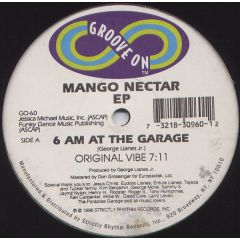 George Llanes - George Llanes - Mango Nectar EP - Groove On