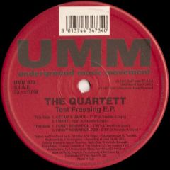 The Quartett - The Quartett - Test Pressing E.P. - UMM