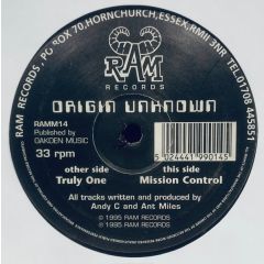 Origin Unknown - Origin Unknown - Truly One - Ram Records