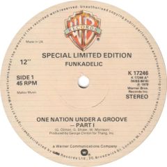 Funkadelic - Funkadelic - One Nation Under A Groove - Warner Bros. Records