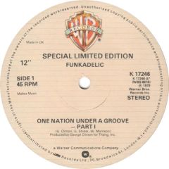 Funkadelic - One Nation Under A Groove - Warner Bros. Records