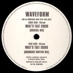 Waveform - Waveform - What's That Sound - TCR