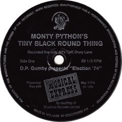 Monty Python - Monty Python - Monty Python's Tiny Black Round Thing - Charisma