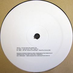 Various Artists - Various Artists - For Your Eyes Only (Sampler Two) - Semantica Records