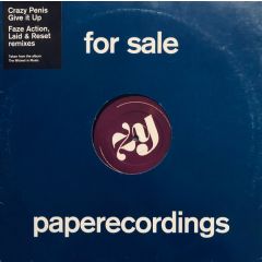 Crazy Penis - Crazy Penis - Give It Up - Paper