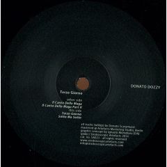 Donato Dozzy - Donato Dozzy - Terzo Giorno - Stroboscopic Artefacts