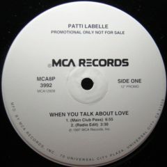 Patti La Belle - Patti La Belle - When You Talk About Love - MCA
