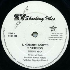Beenie Man - Beenie Man - Nobody Knows - Shocking Vibes
