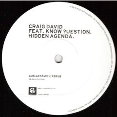 Craig David Ft Know Question - Craig David Ft Know Question - Hidden Agenda (Remix) - Wildstar