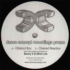 Benny V & Dfrnt Lvls - Benny V & Dfrnt Lvls - Old Skool Box - Dance Concept