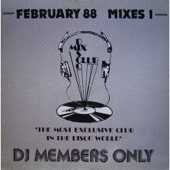 Various Artists - Various Artists - February 88 - Mixes 1 - DMC
