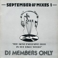 Various Artists - Various Artists - September 87 - Mixes 1 - DMC