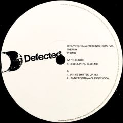 Lenny Fontana Ft Octavia - Lenny Fontana Ft Octavia - The Way - Defected
