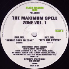 Maximum Spell Zone - Maximum Spell Zone - Volume 1 - Reach Records