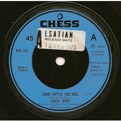 Chuck Berry - Chuck Berry - Shake Rattle And Roll - Chess