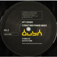 Arty Gruber - Arty Gruber - Cobalt Nightmare Mixes - Bush