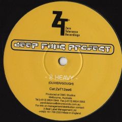 Deep Funk Project - Deep Funk Project - 2 Heavy / Dirty Logic - Zero Tolerance Recordings
