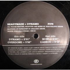 Readymade - Readymade - Dynamo - F Communications