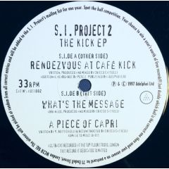 S. i. Projects 2 - S. i. Projects 2 - The Kick EP - Adelphoi