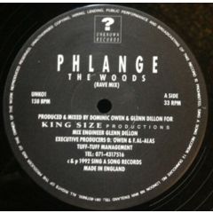 Phlange - Phlange - The Woods - Unknown Records