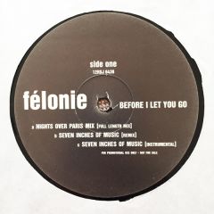 FéLonie - FéLonie - Before I Let You Go - Parlophone